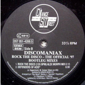 (CMD29) Discomaniax ‎– Rock The Disco – The Official '97 Bootleg Mixes