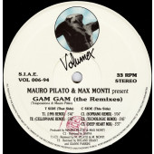 (CUB0351) Mauro Pilato & Max Monti ‎– Gam Gam (The Remixes)